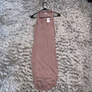 Charolette Rousseau Taupe Dress